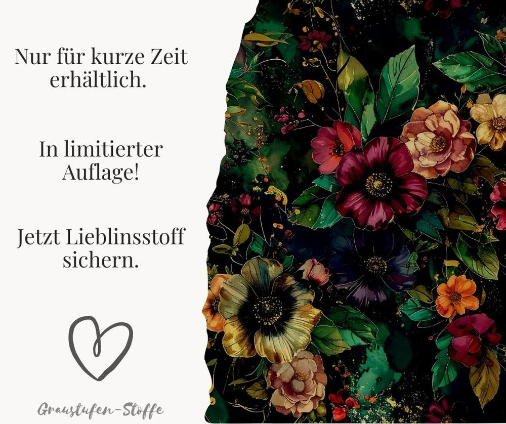 "Swannis Kollektion": With Love I Modal French Terry I mit Überbreite